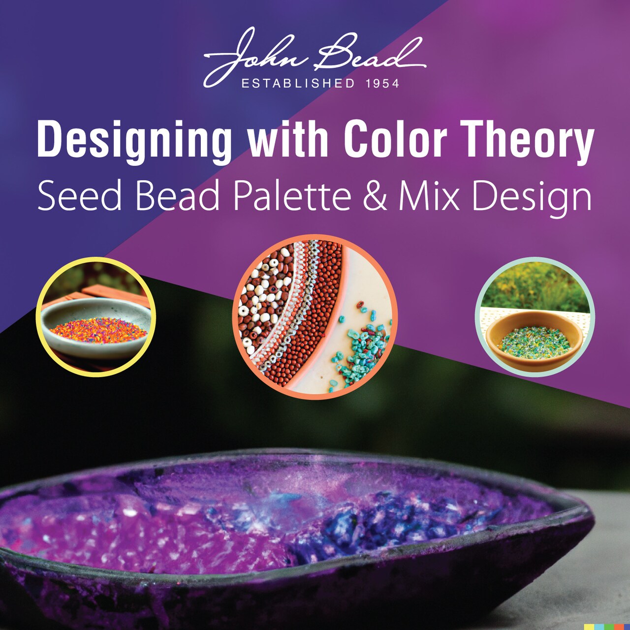 Designing with Color: Seed Bead Palette and Mix Design with @daniellewickesjewelry